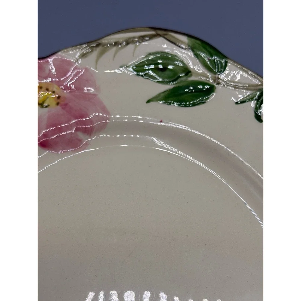 Franciscan Desert Rose Oval Serving Platter 23-73 made‎ in USA pink vintage 1973 - Picture 3 of 3